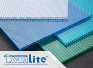 Warna Twinlite - Blue, Tosca, Clear - Premium Multiwall Polycarbonate Roofing Sheet