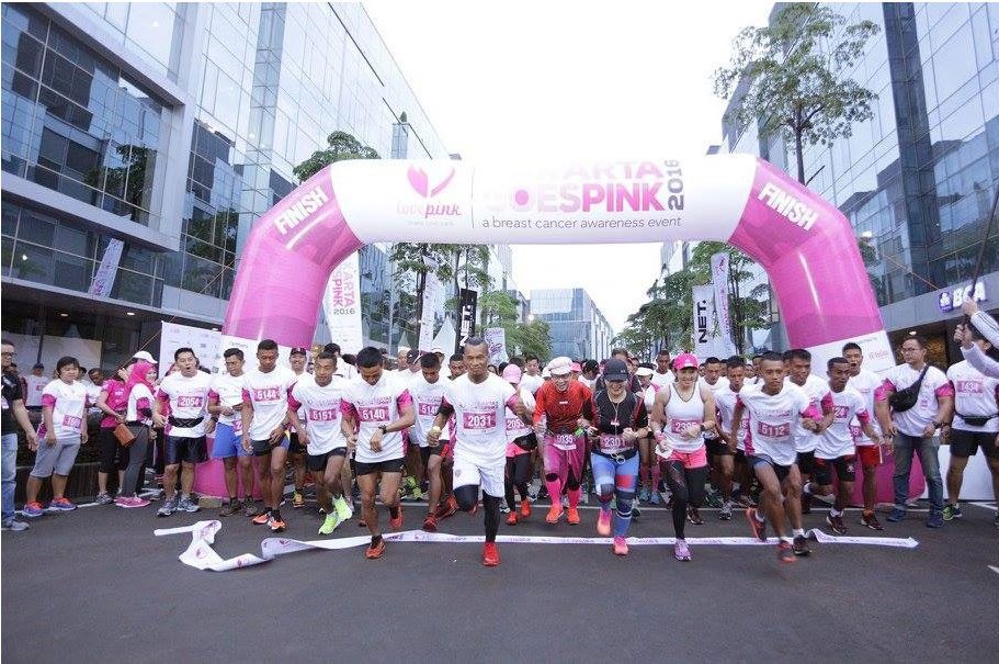 Impack Pratama Sponsoring Jakarta Goes Pink