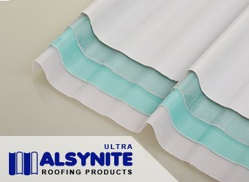 Alsynite Ultra Cool - Atap Fiber Ekonomis Tembus Cahaya