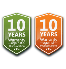 warranty-alcolite Garansi Alcolite 10 tahun untuk perubahan warna dan 10 tahun untuk kerusakan fisik