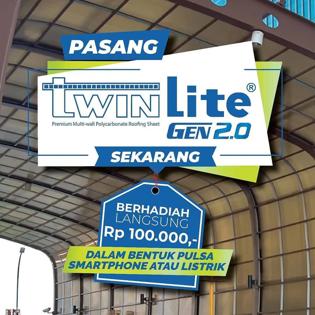 Twinlite Gen 2 Berhadiah Pulsa