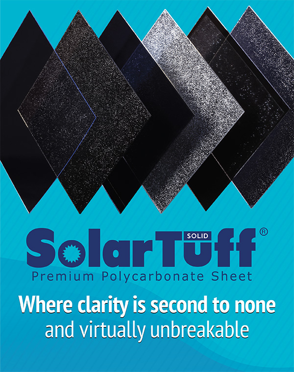 solartuff solid atap datar bening transparan