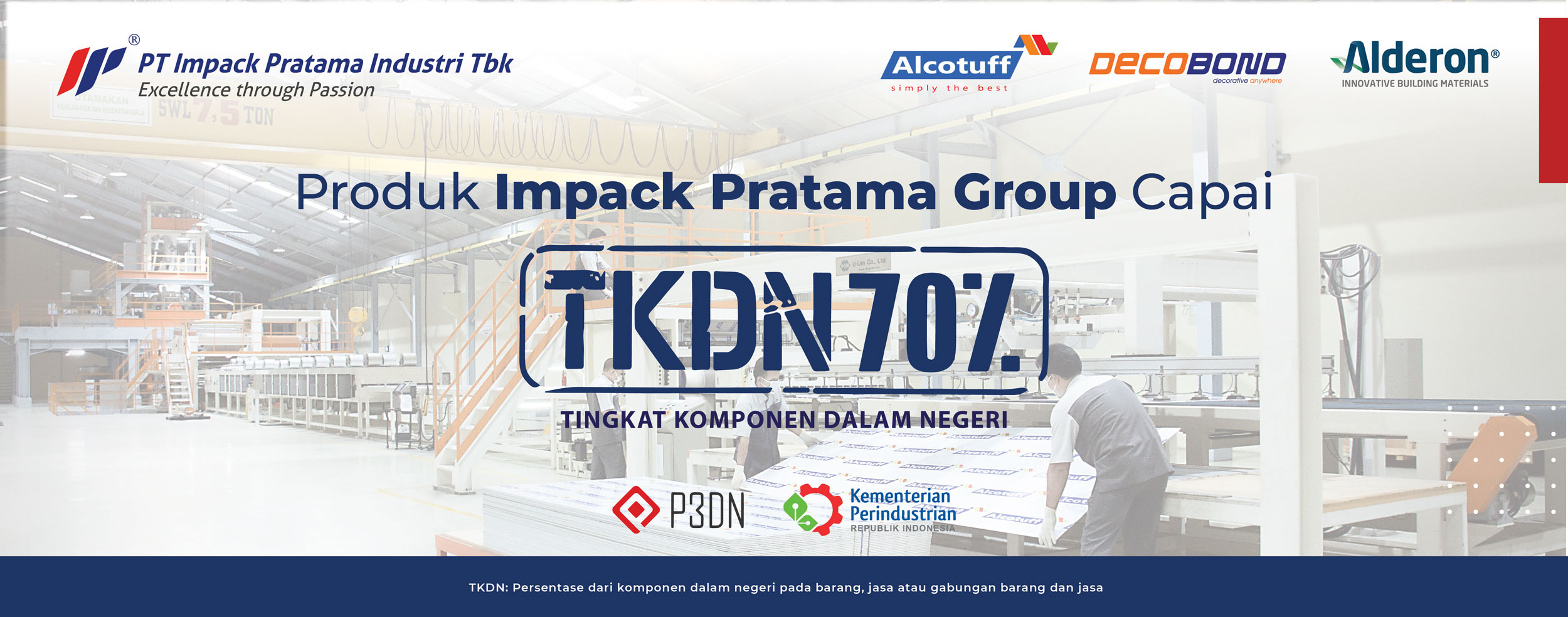 produk acp alcotuff decobond impack pratama capai tkdn 70%