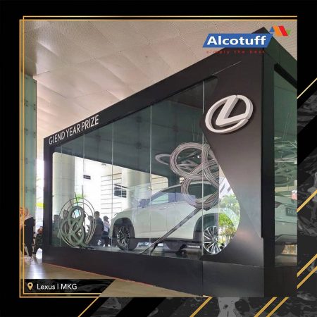 acp sebagai showcase mobil lexus kelapa gading