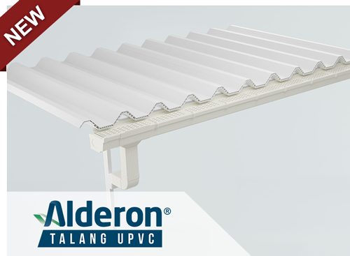 alderon gutter hollow pipe