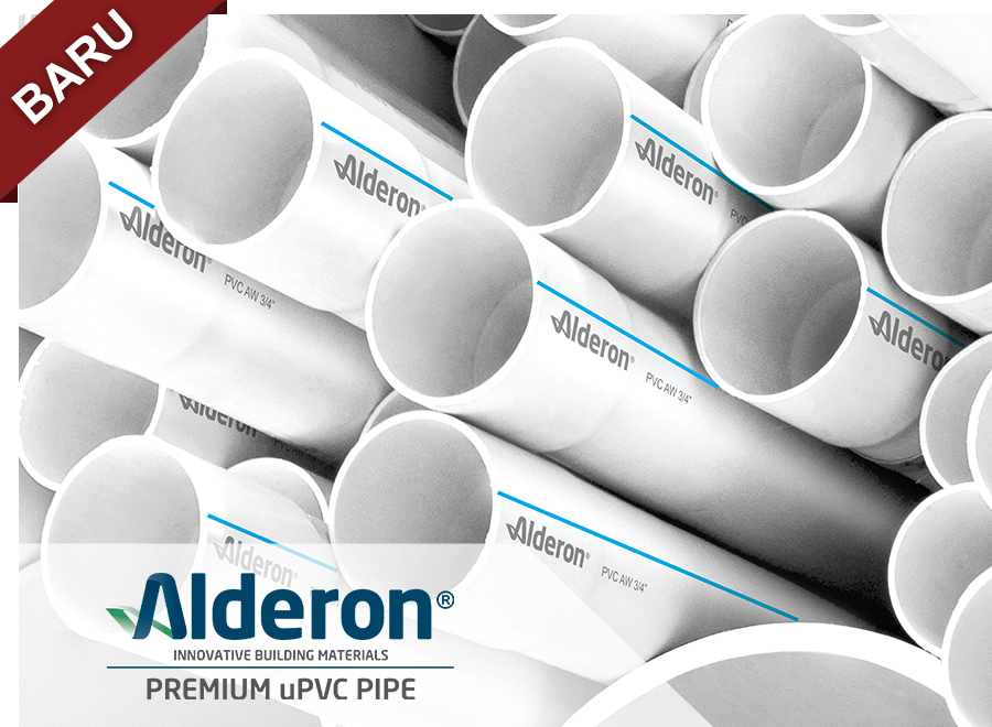 alderon pipa pvc upvc kuat murah tahan lama