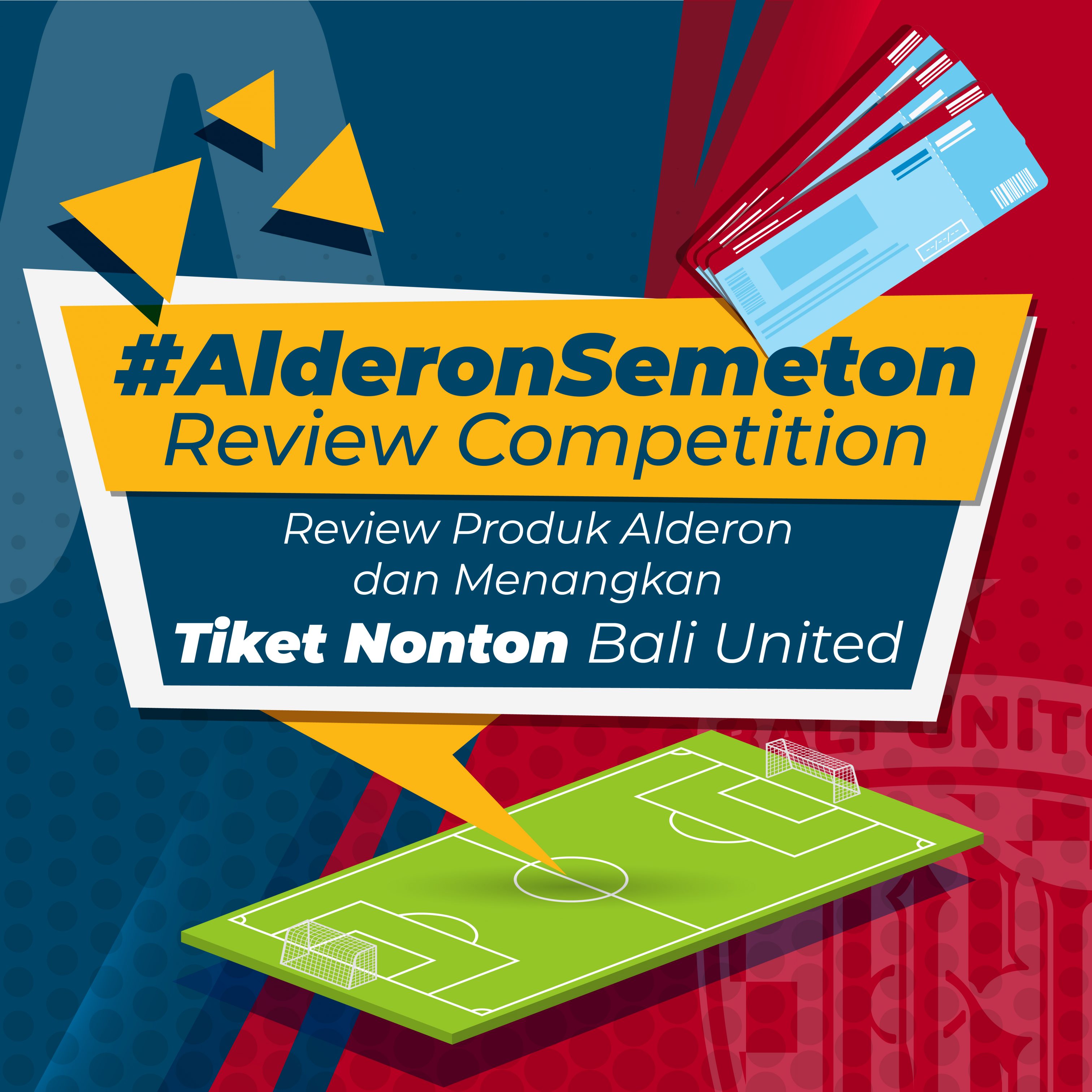 alderon semeton review competition hadiah tiket nonton bali united