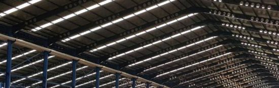 alsynite utlra atap skylight gudang pabrik