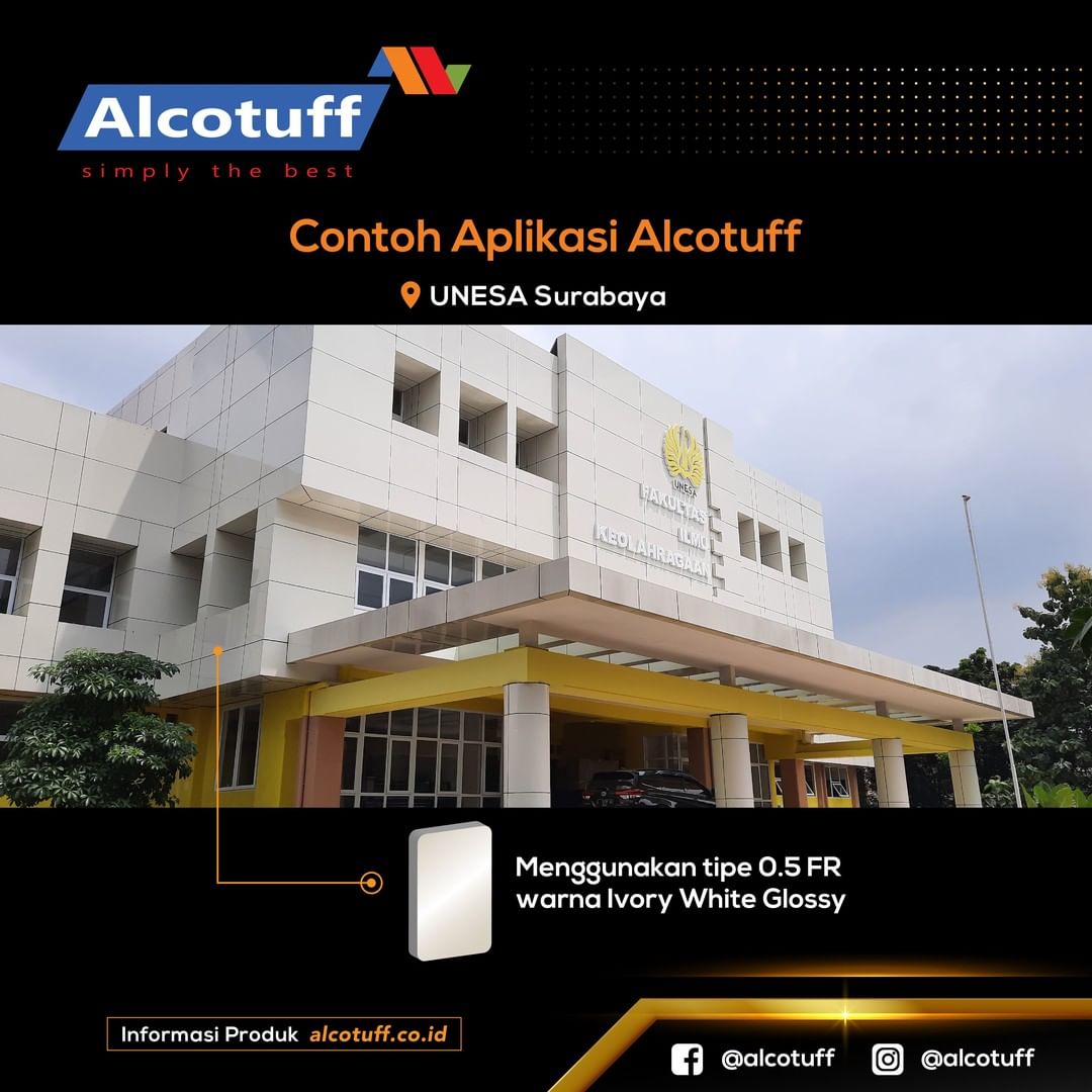 aplikasi acp panel alcotuff unesa