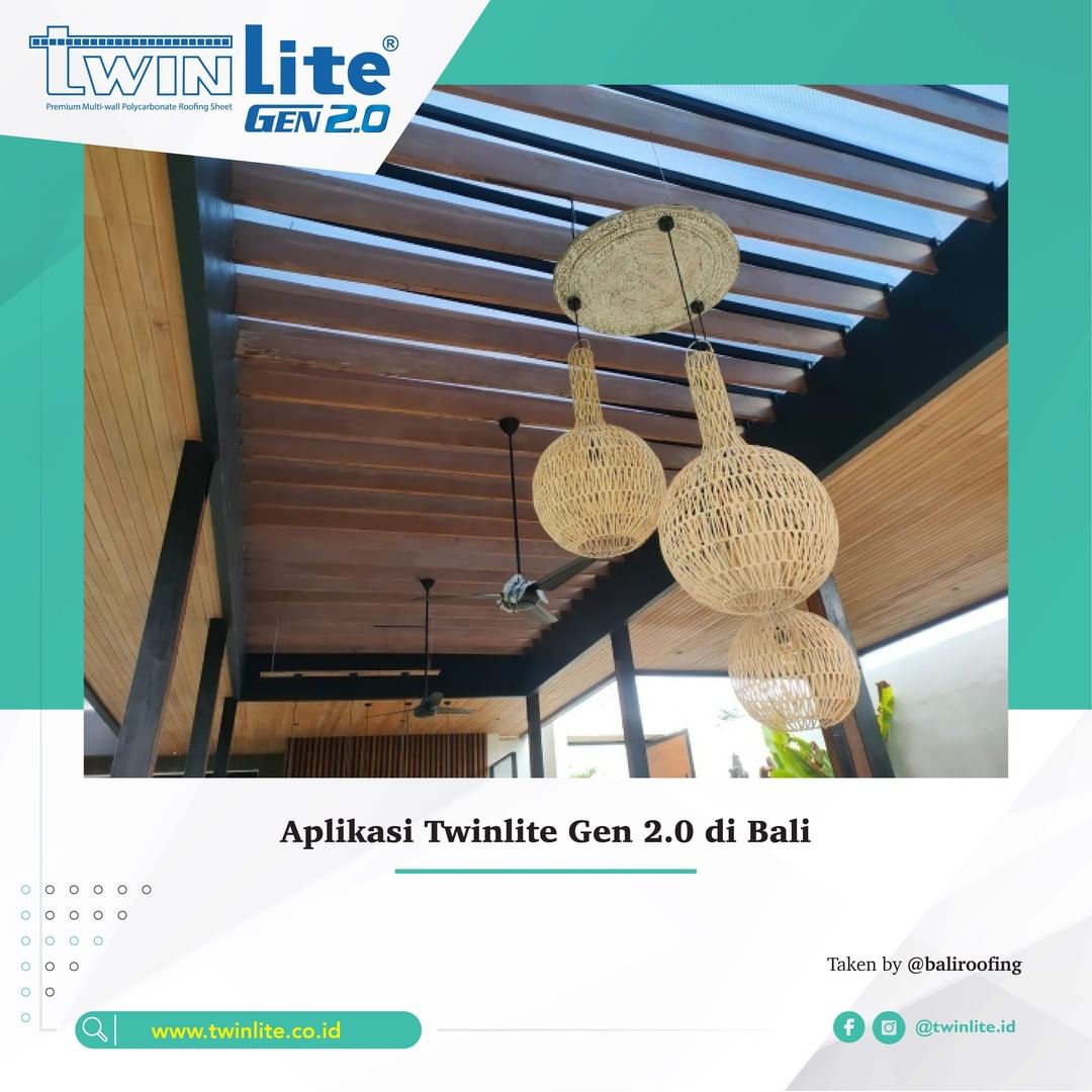 aplikasi twinlite atap skylight