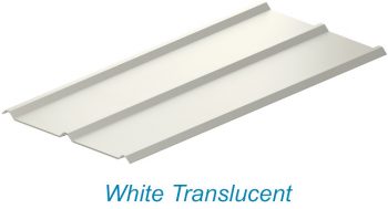 atap upvc lasertuff warna putih semi transparan white translucent