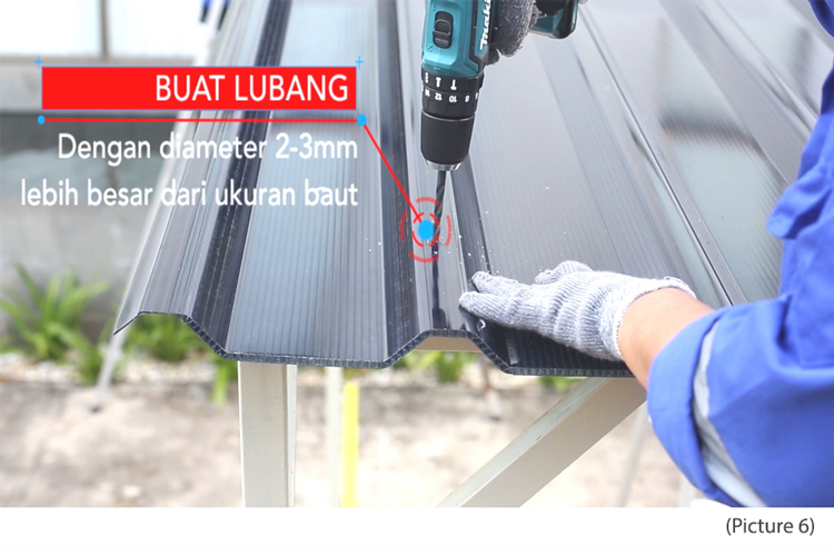 cara-pemasangan-kanopi-twinlite-greca-pembautan cara pemasangan kanopi twinlite greca pasang baut