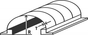 cold bending recommendation polycarbonate lengkung