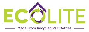 ecolite logo made from recycled pet bottles