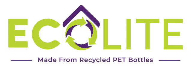 ecolite logo made from recycled pet bottles