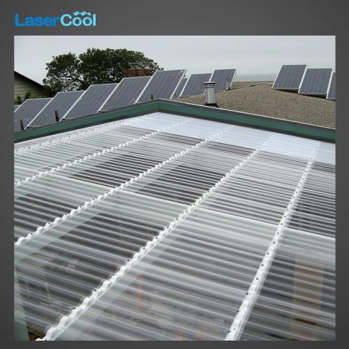 LaserCool Atap Bening Tembus Pandang Hemat Energi