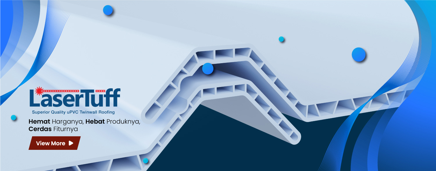 lasertuff atap upvc harga murah