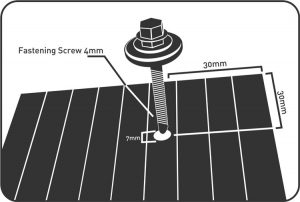 pemasangan baut solar dryer dome polycarbonate