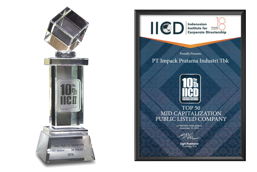 penghargaan award impack iicd 2018