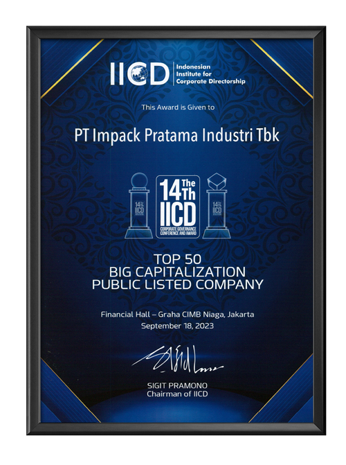 penghargaan award impack iicd 2023