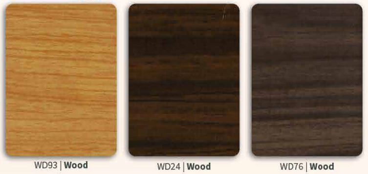 pilihan warna acp motif kayu decobond