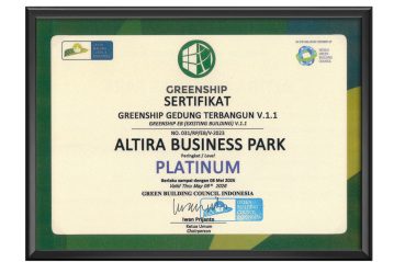 sertifikat-greenship-altira-business-park-platinum