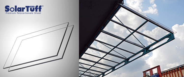 solarflat solartuff solid atap plastik datar transparan mirip kaca