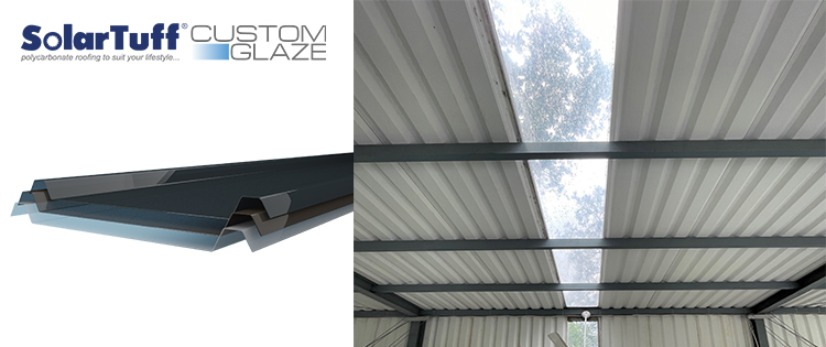 solartuff custom glaze atap plastik datar mirip kaca