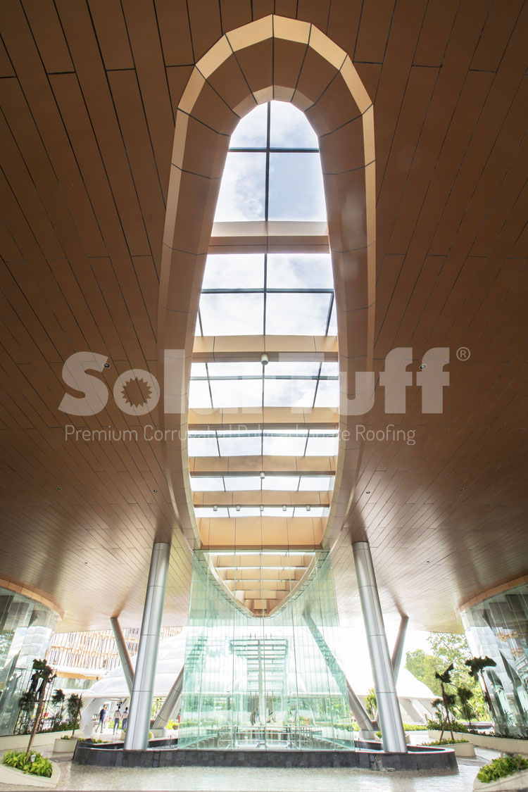 solartuff polycarbonate atap skylight south quarter