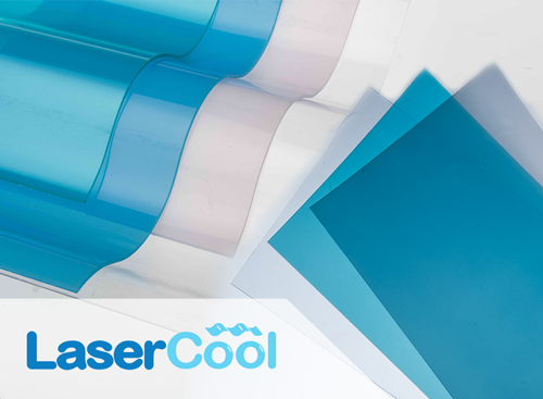 thumbnail lasercool atap pvc bening transparan