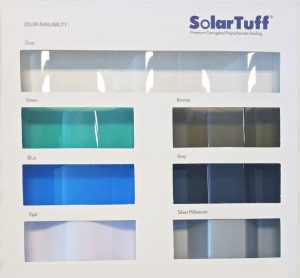 warna polycarbonate solartuff corrugated gelombang